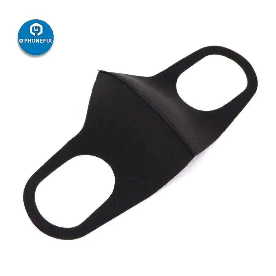 3D Fashion Mask Black Reusable Anti Dust Masks for Adults Men Women