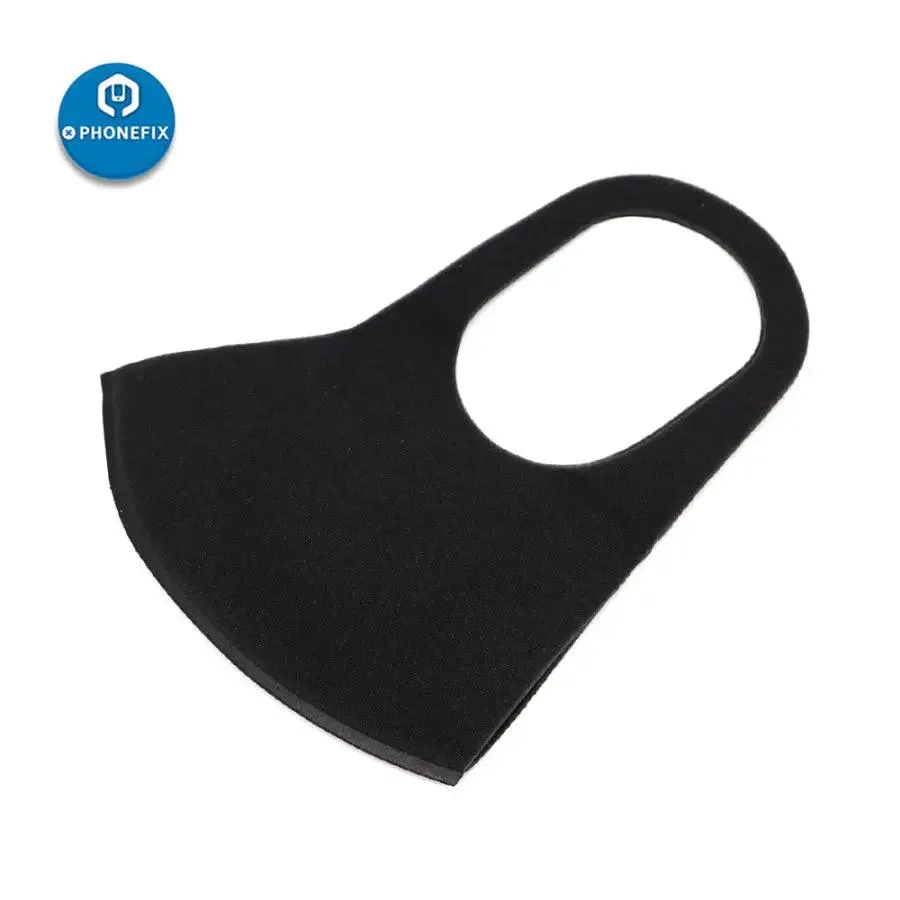 3D Fashion Mask Black Reusable Anti Dust Masks for Adults Men Women