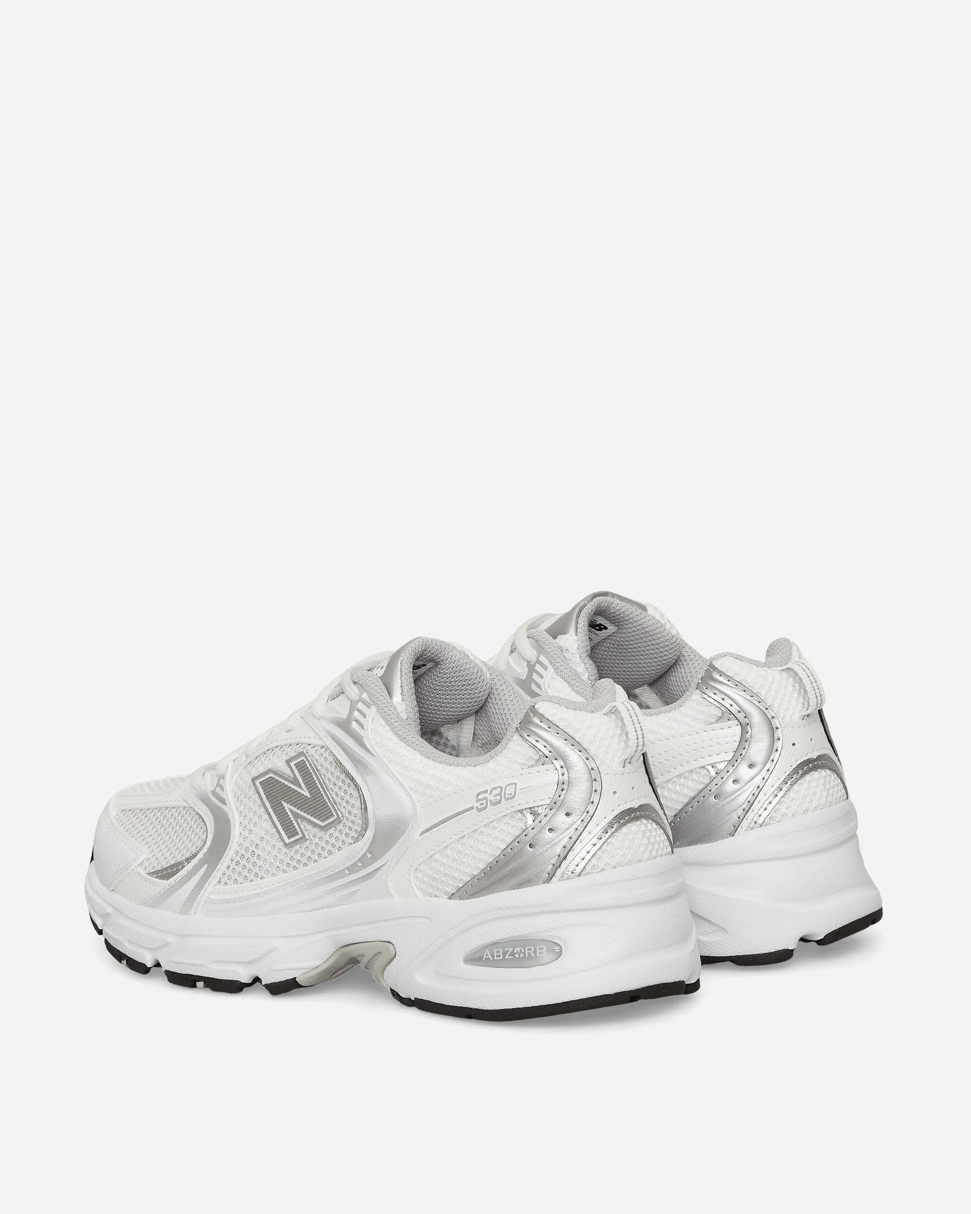 530 Sneakers White / Silver Metallic