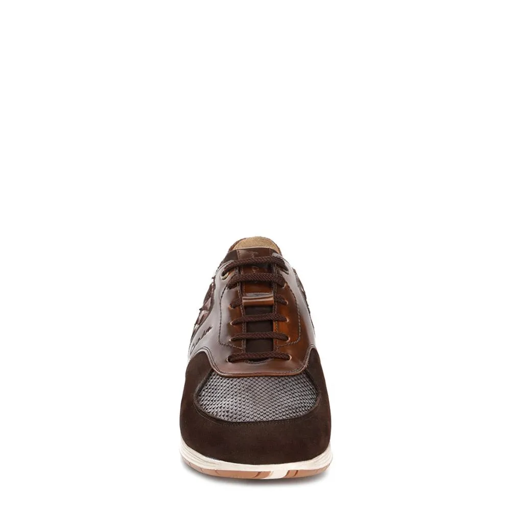 54KPMVL - Cuadra brown casual fashion pytnon sneaker shoes for men