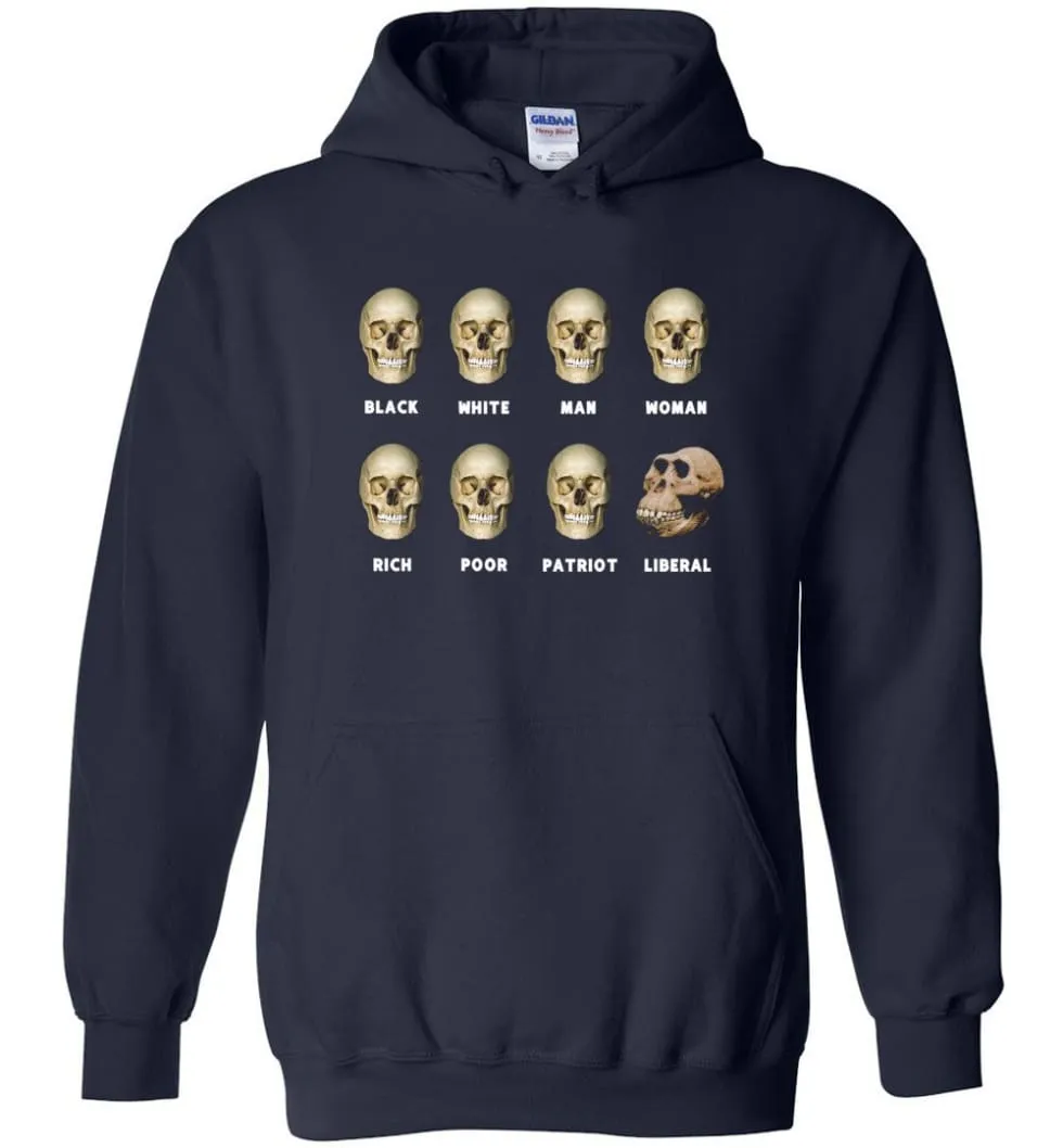 8 Skulls Of Modern America Funny Shirt Hoodie