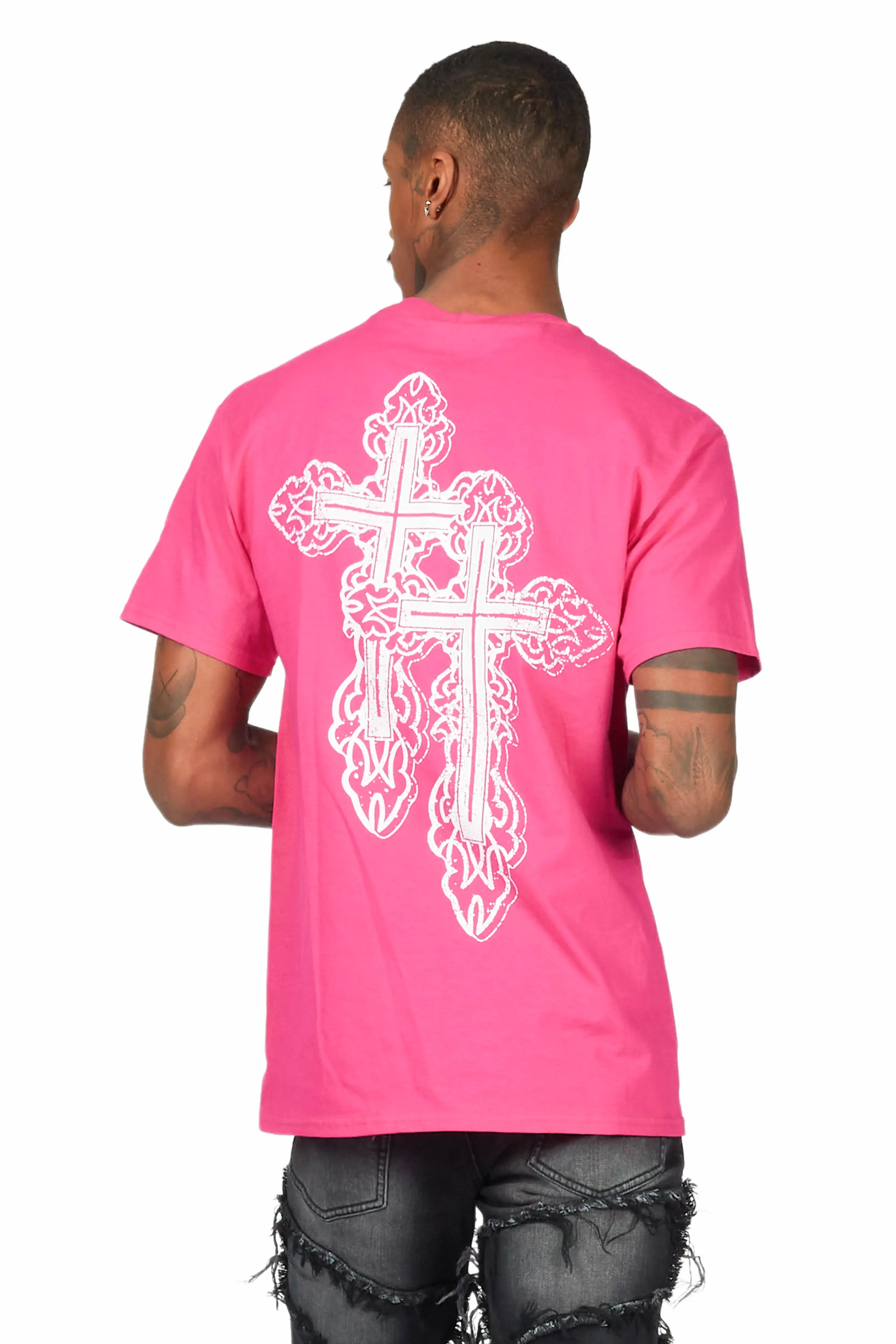 Adal Fuchsia Graphic T-Shirt