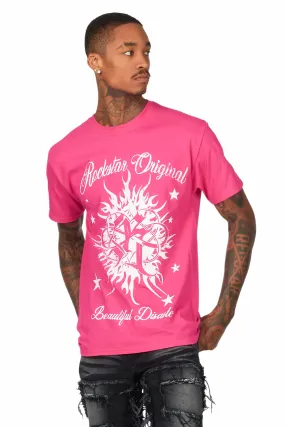 Adal Fuchsia Graphic T-Shirt