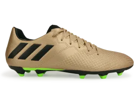 adidas Men's Messi 16.3 FG Copper Metallic/Core Black/Solar Green