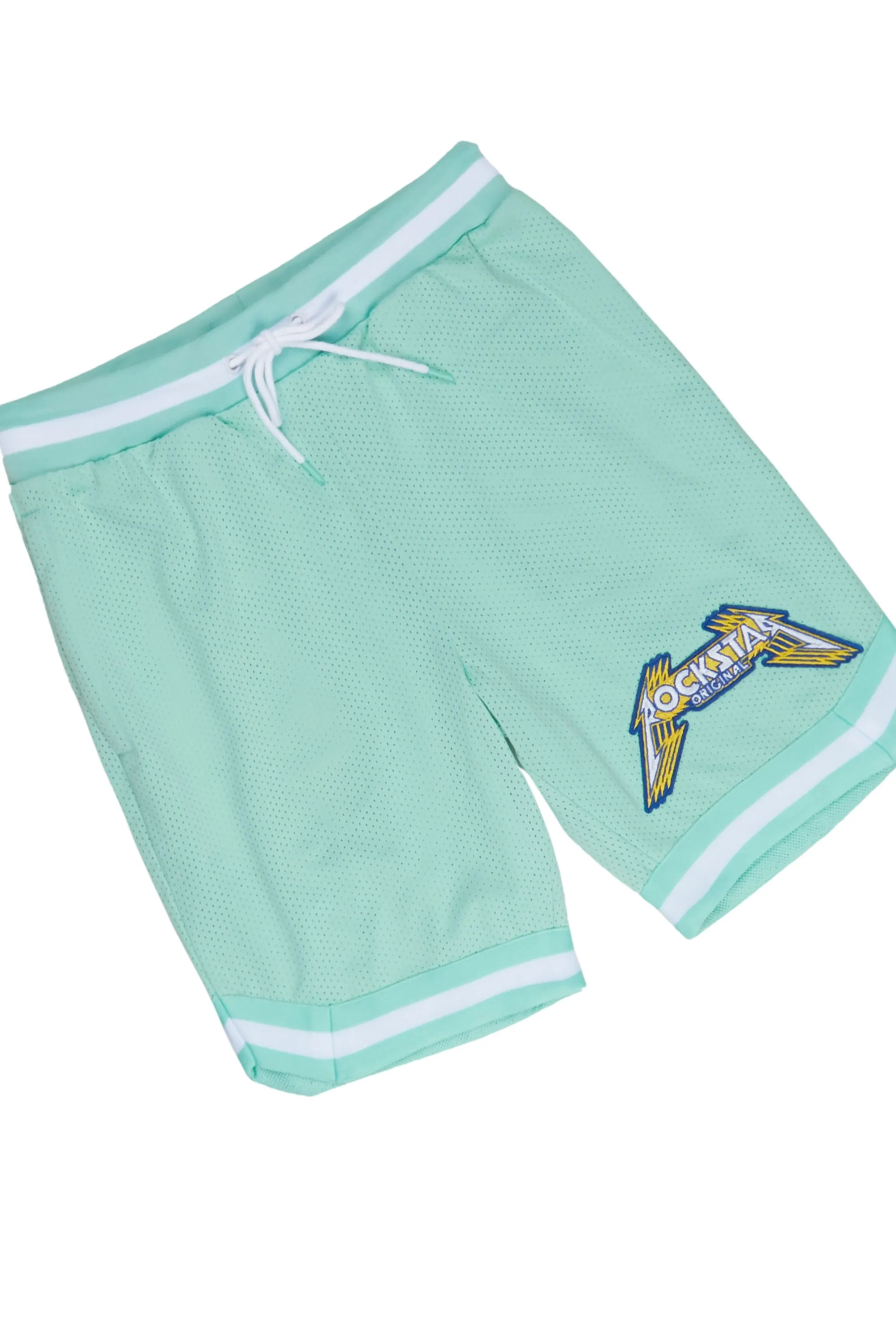 Adomas Mint Jersey Tank Short Set