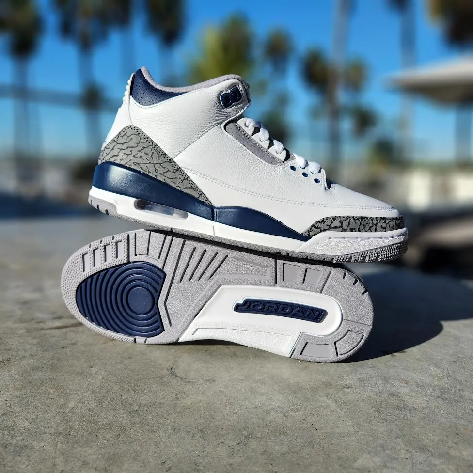 Air Jordan 3 Retro Midnight Navy - Premium Sneakers for Ultimate Style and Comfort