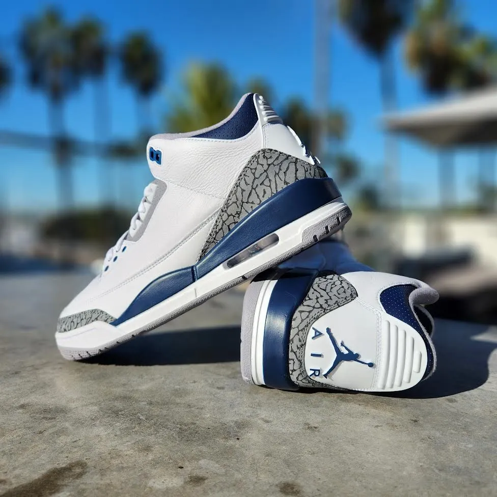 Air Jordan 3 Retro Midnight Navy - Premium Sneakers for Ultimate Style and Comfort