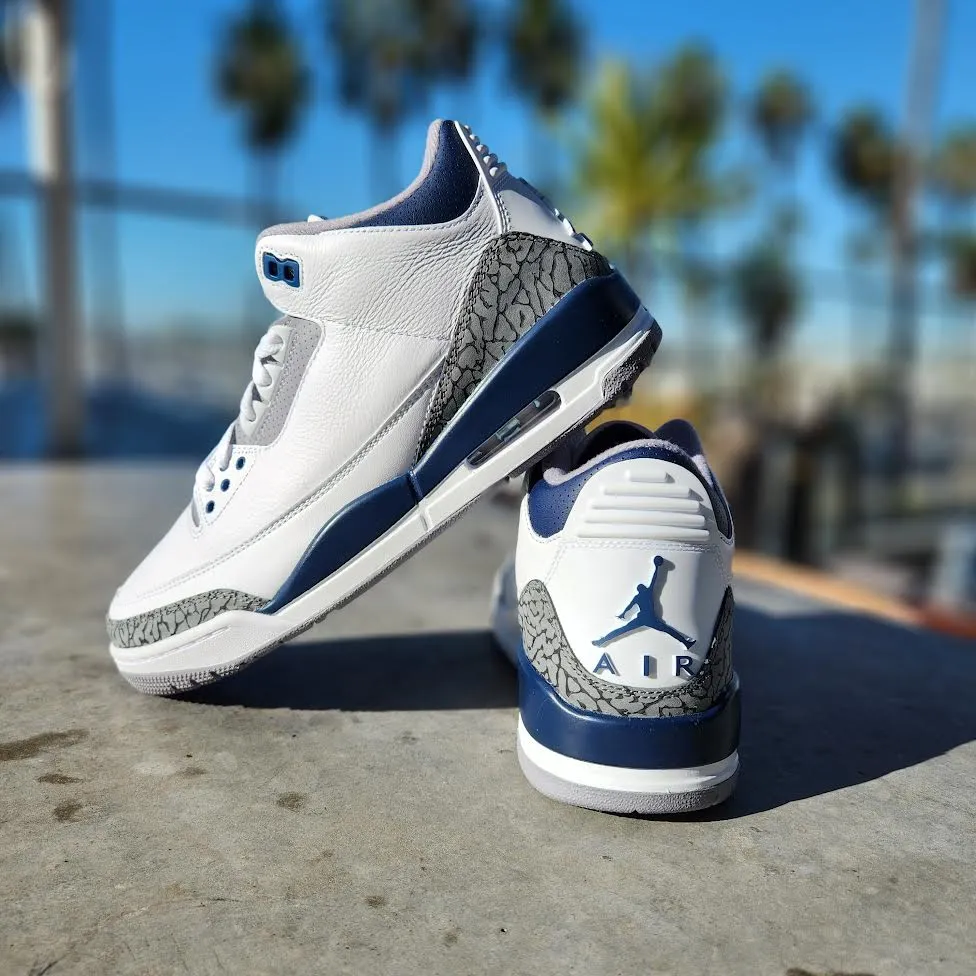 Air Jordan 3 Retro Midnight Navy - Premium Sneakers for Ultimate Style and Comfort