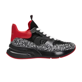 Alexander McQueen Oversized Runner 'Black Red Reflective'