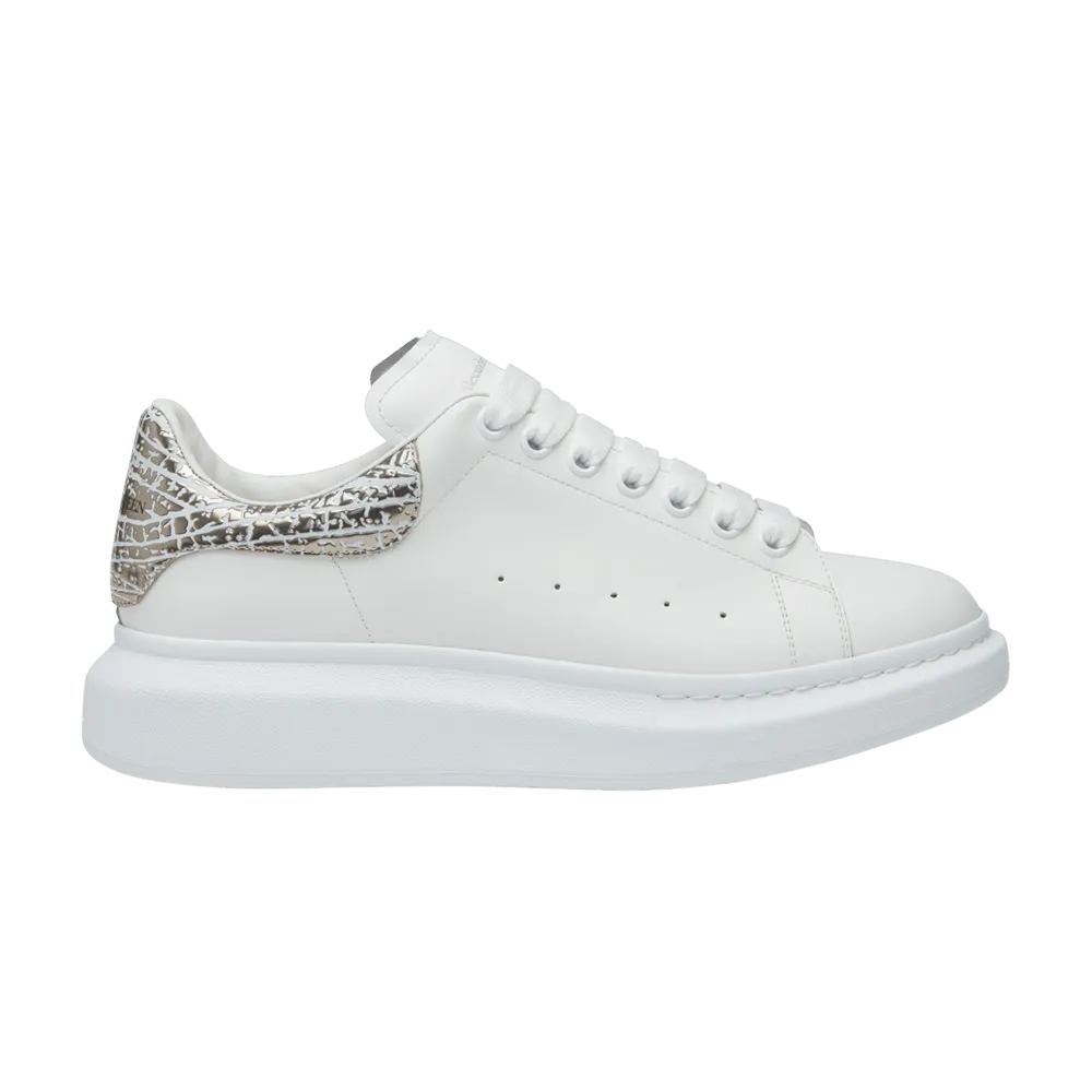 Alexander McQueen Oversized Sneaker 'Dragonfly Print - White Silver'