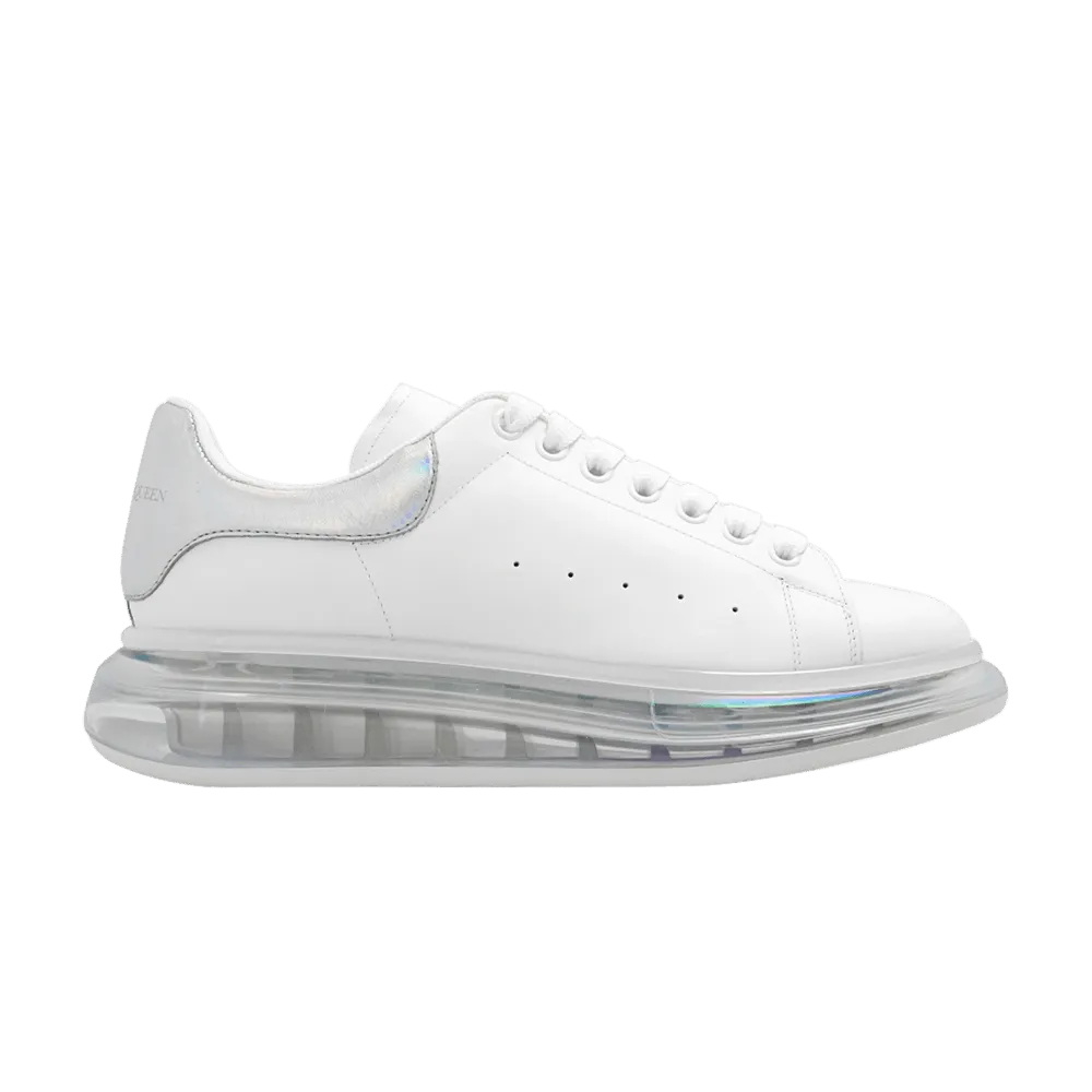 Alexander McQueen Oversized Sneaker 'Transparent Sole - White Iridescent'