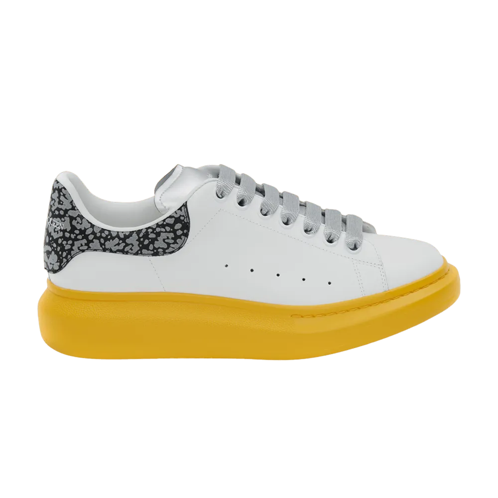 Alexander McQueen Oversized Sneaker 'White Pop Yellow'