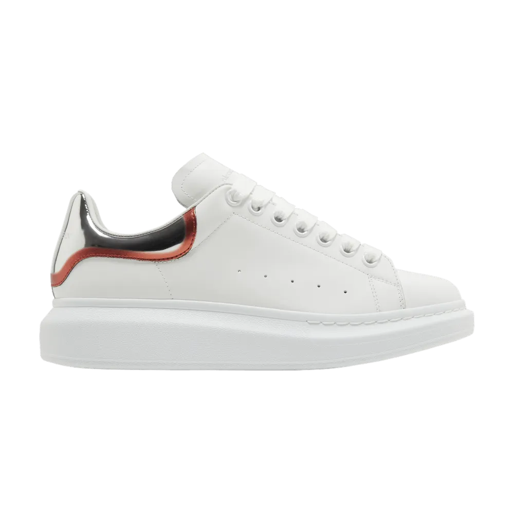 Alexander McQueen Oversized Sneaker 'White Silver Lust Red'