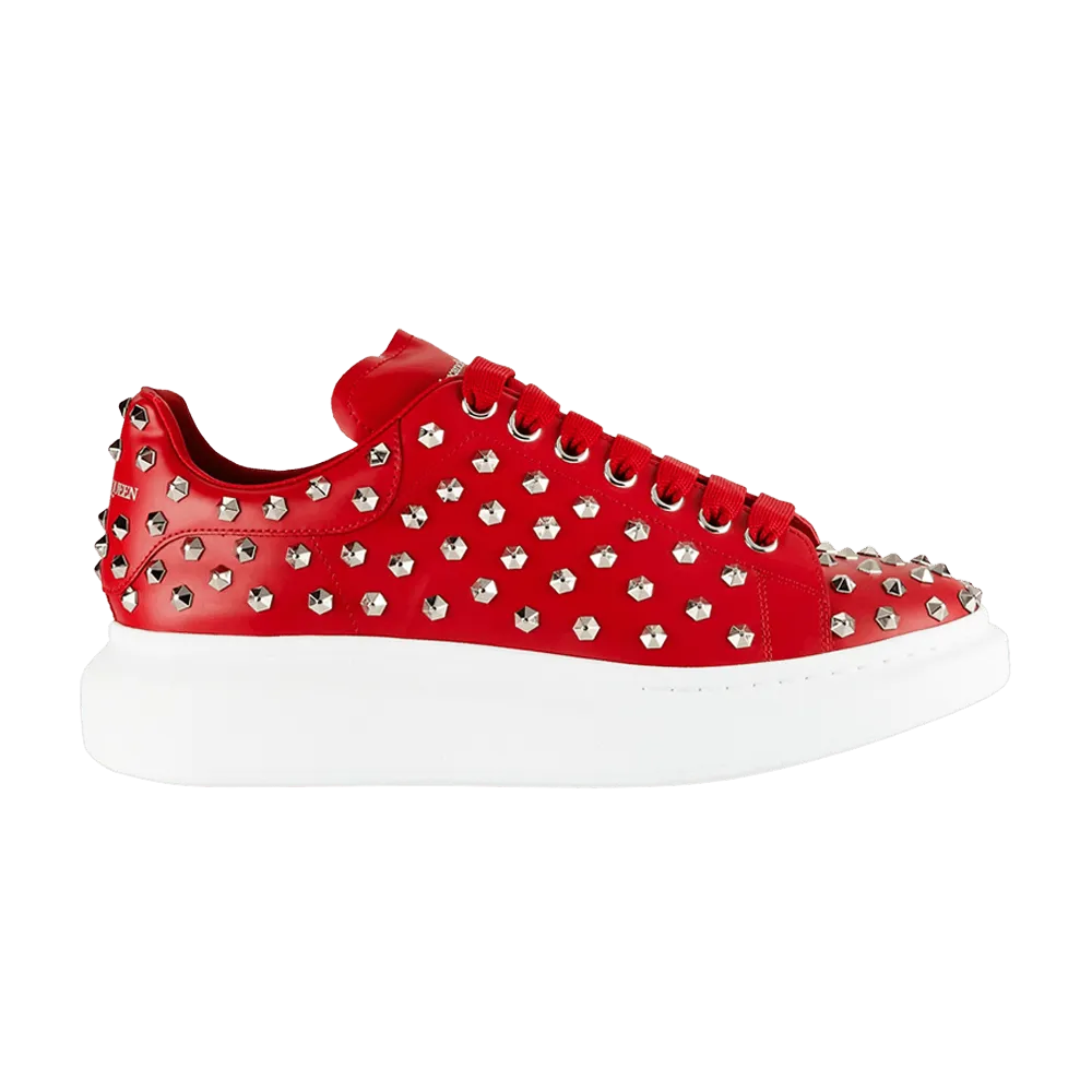 Alexander McQueen Studded Oversized Sneaker 'Red'