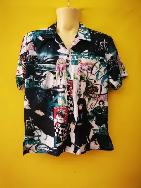 Anime Collar Shirt