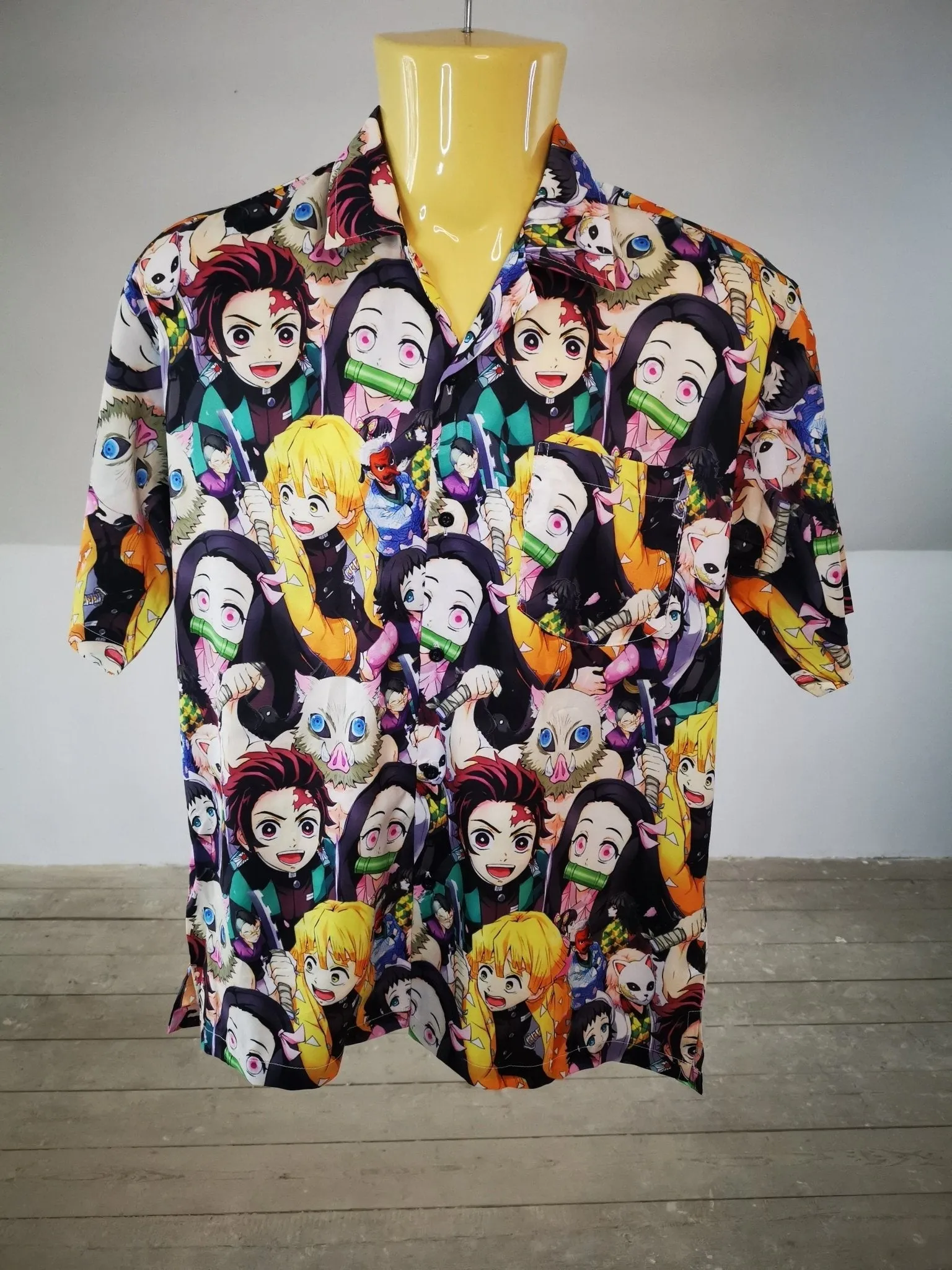 Anime Collar Shirt