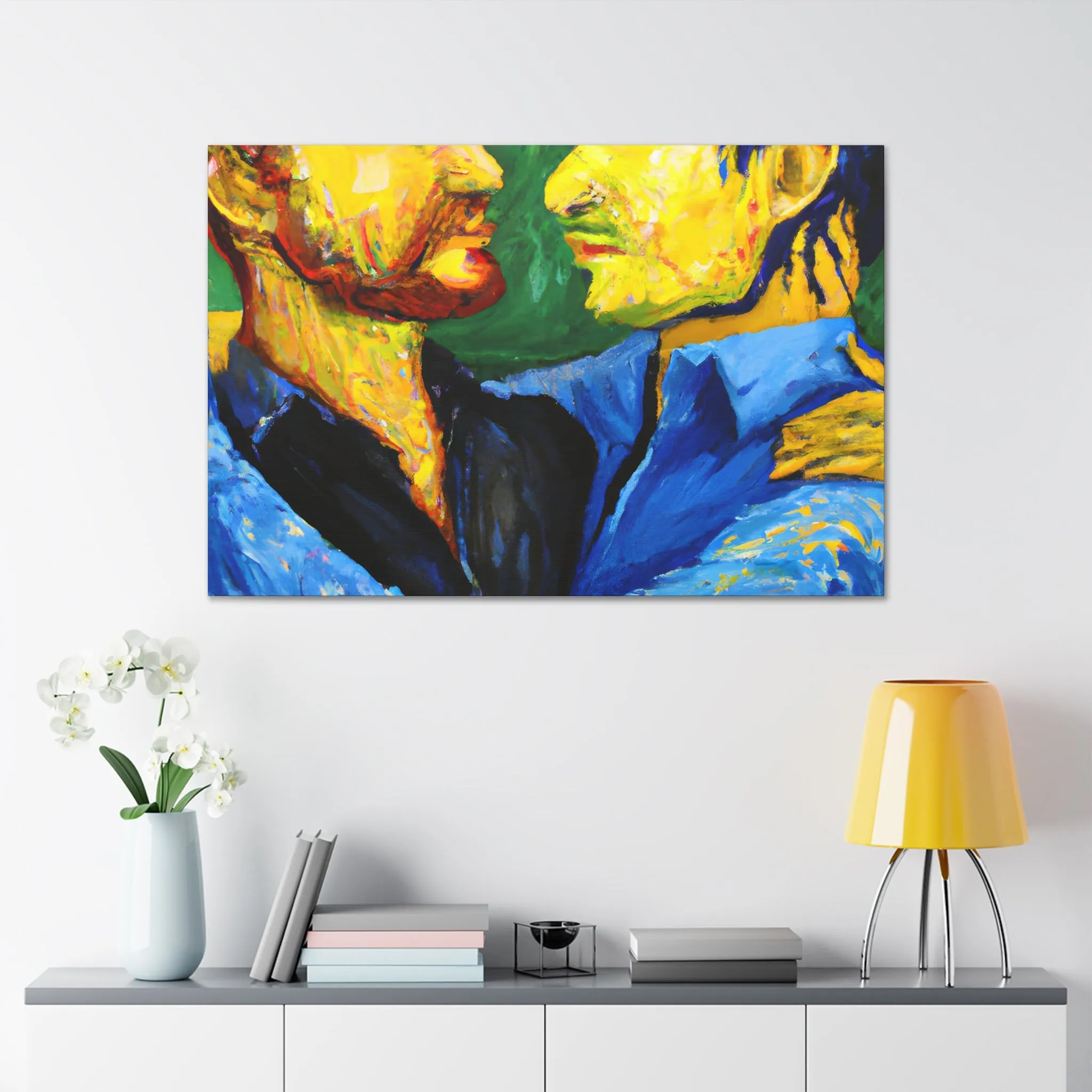 ArgyleK - Gay Couple Wall Art