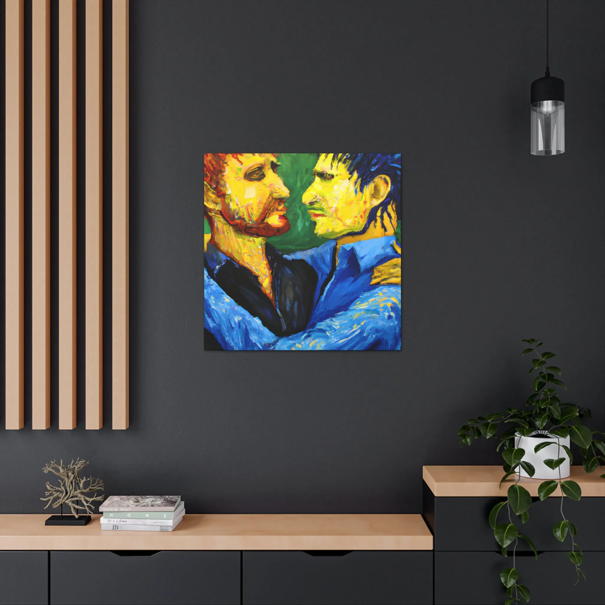 ArgyleK - Gay Couple Wall Art