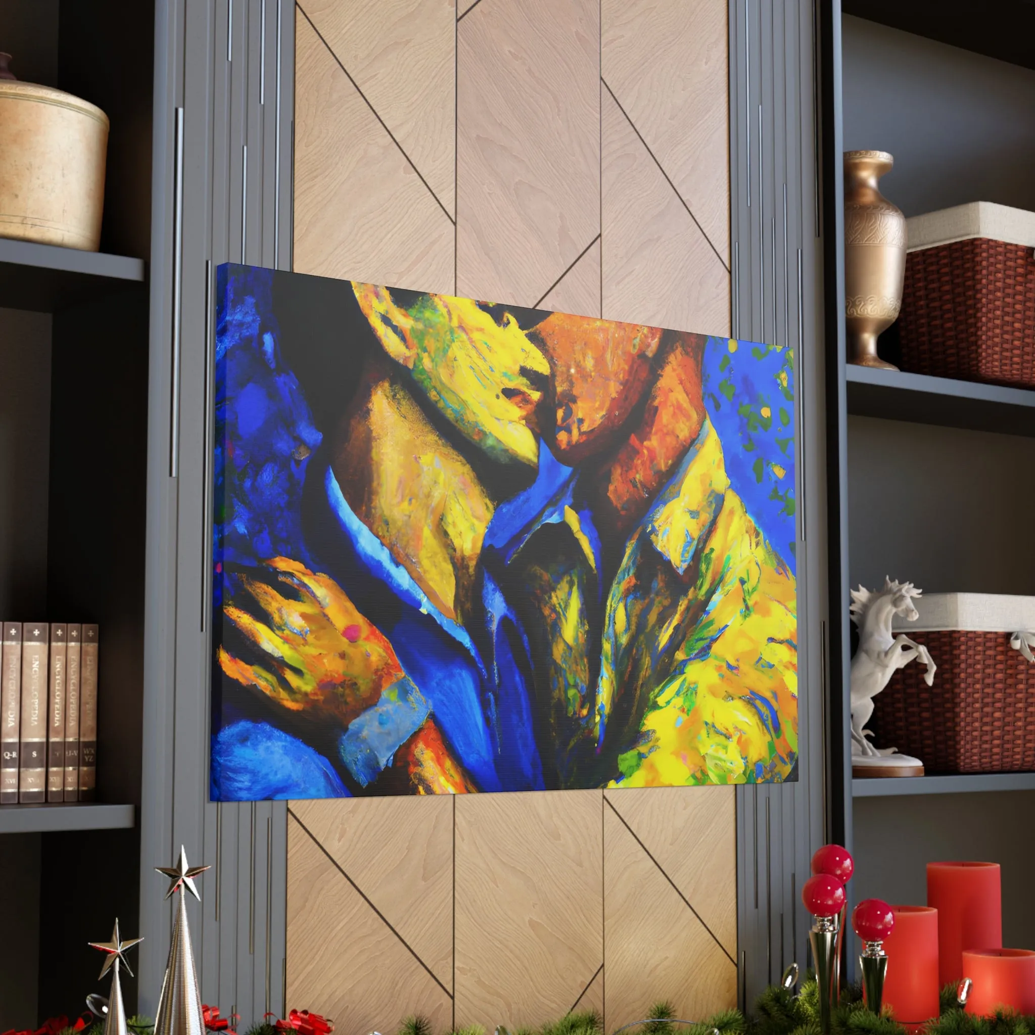 Artella - Gay Couple Wall Art