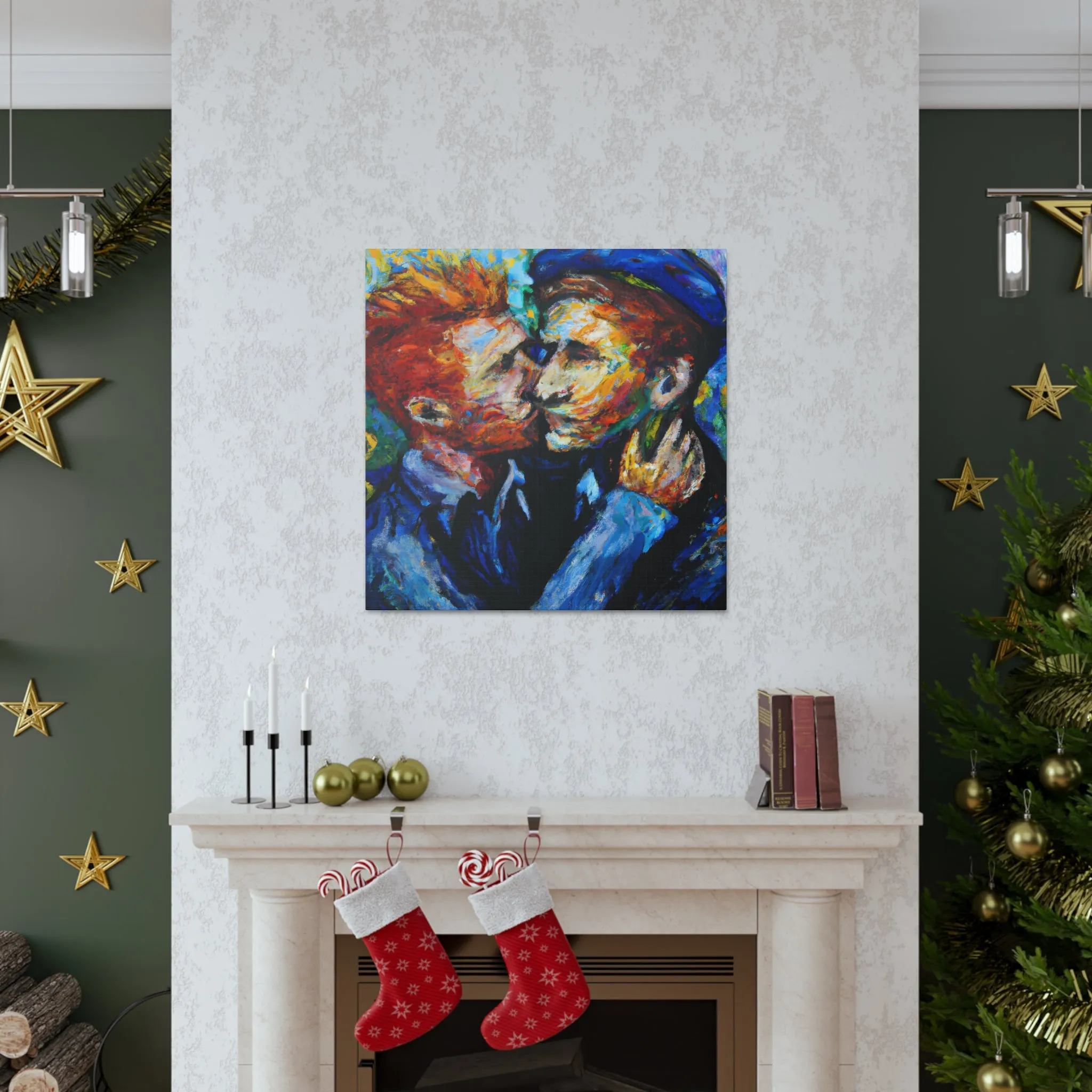 ArtemisiaSoul - Gay Couple Wall Art