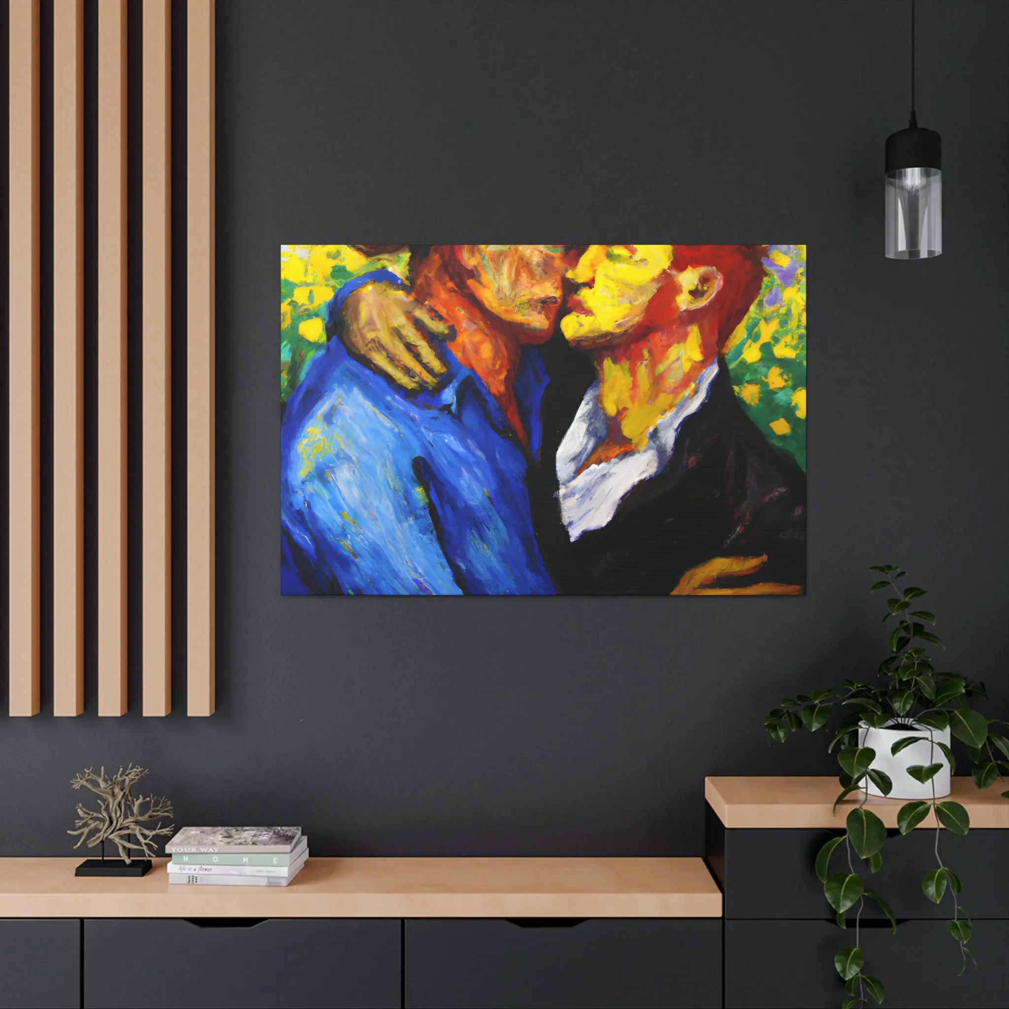 AureliusGodiva - Gay Couple Wall Art