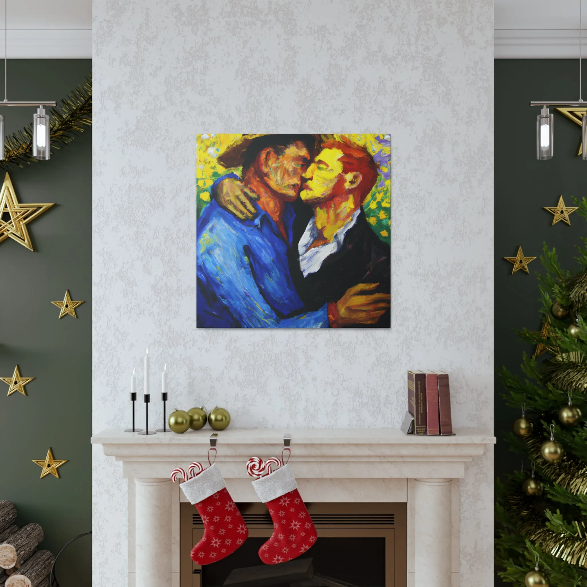 AureliusGodiva - Gay Couple Wall Art