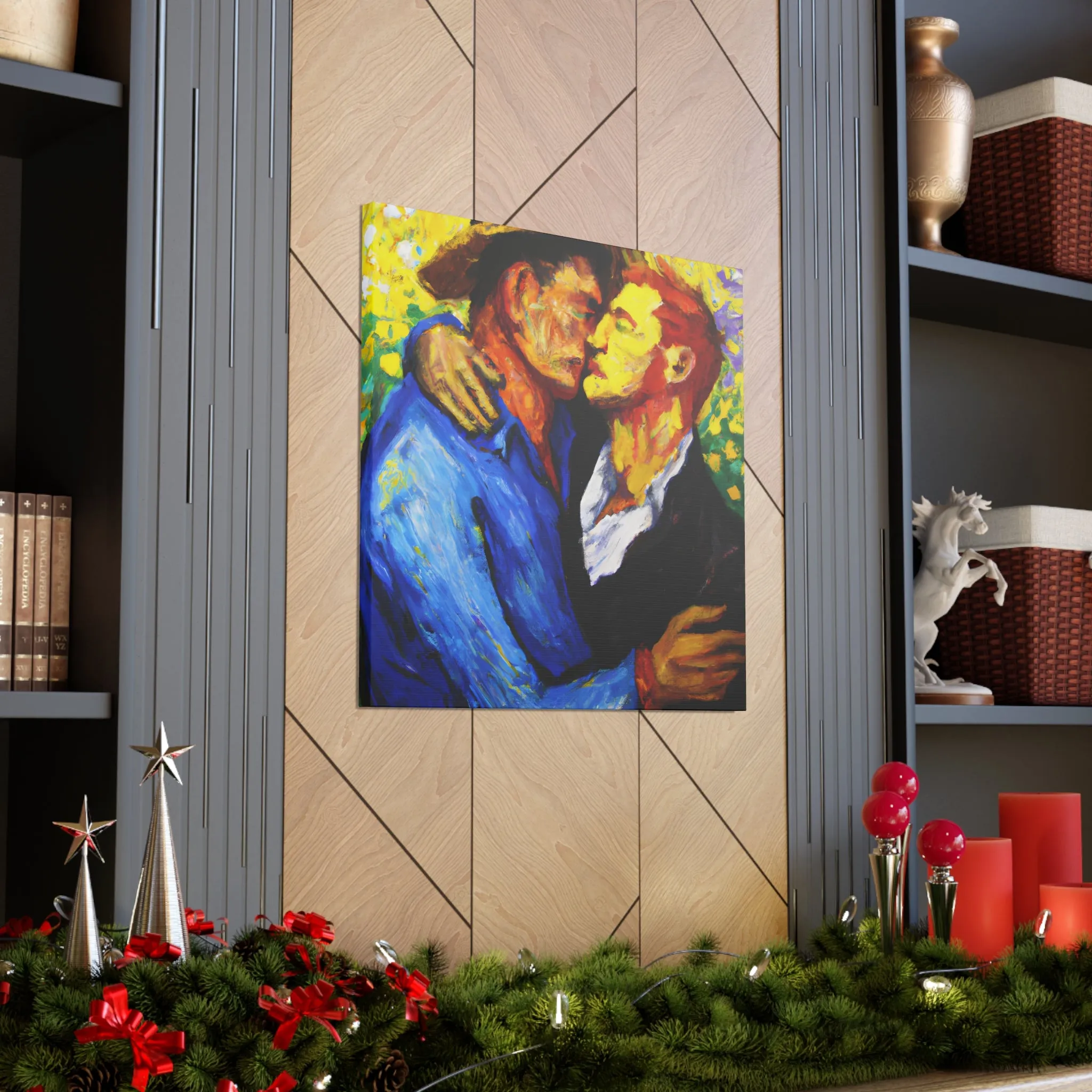 AureliusGodiva - Gay Couple Wall Art