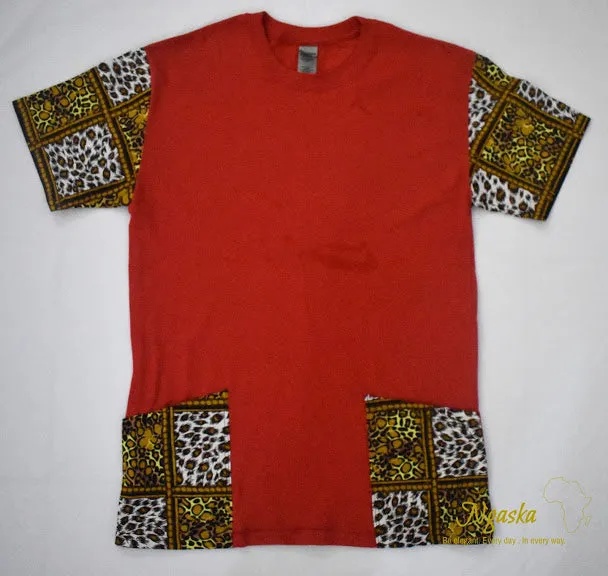 Azibo: Ankara Slim-fit Shirt, Handmade African print Fashion Styles for Men