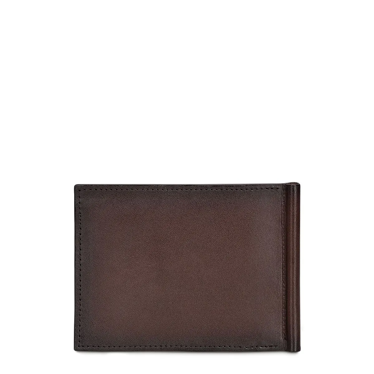 B3043FL - Cuadra brown casual fashion leather bi fold wallet for men