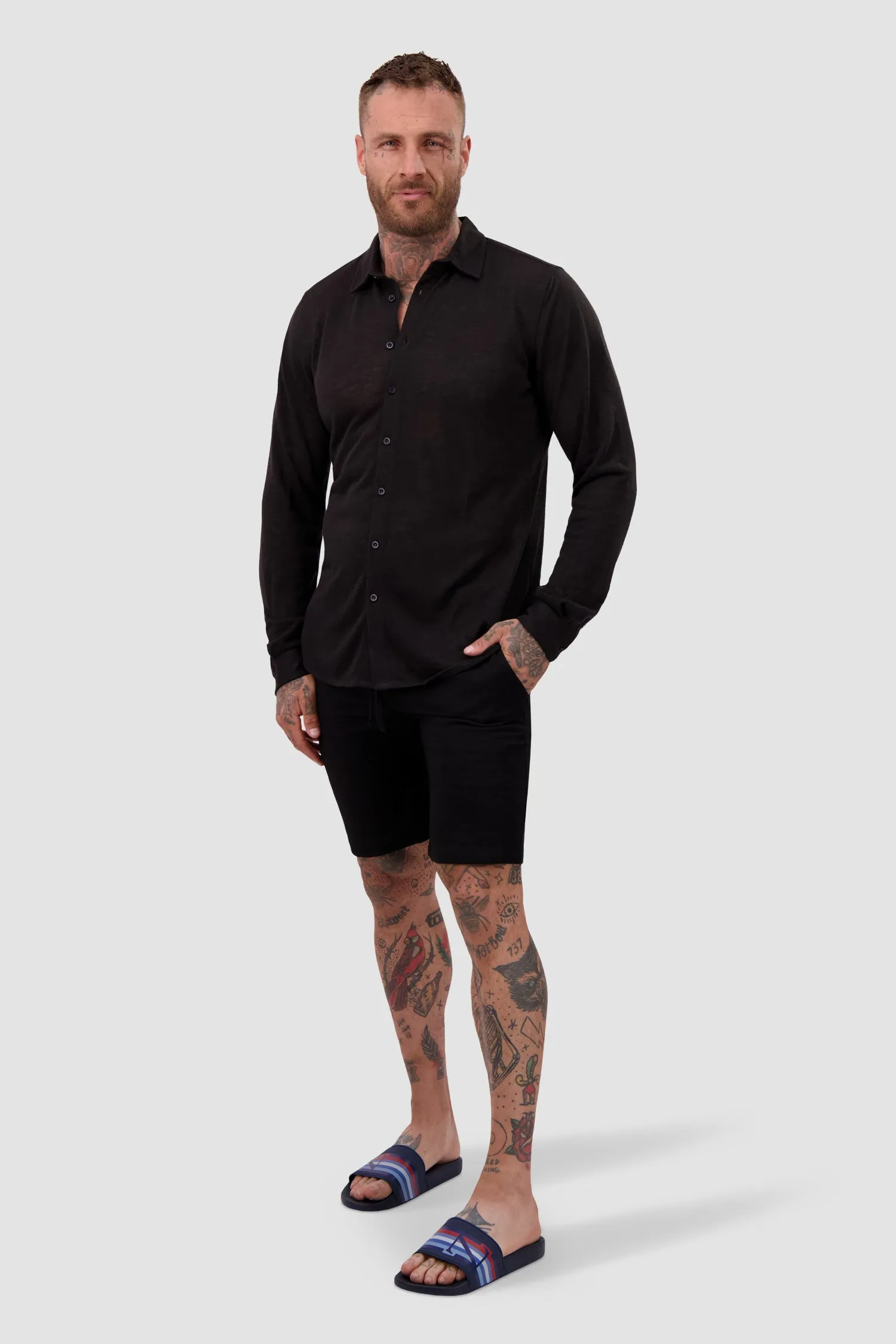 Bain de Mer Black Club 55 Shorts