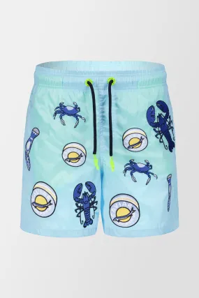 Bain de Mer Blue Azul Swim Shorts