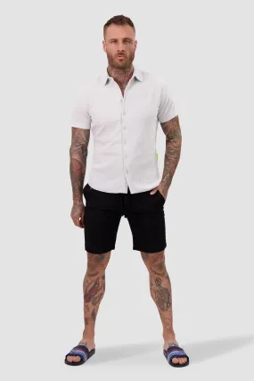 Bain De Mer Grey Towellin Shirt Short