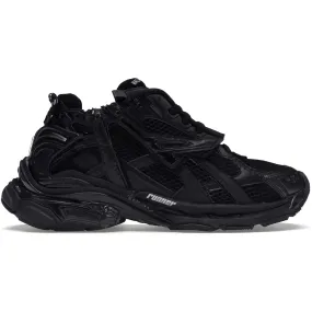 Sure! Heres an optimized title for the e-commerce product:

Balenciaga Mens Black Runner Sneakers - Premium Athletic Footwear