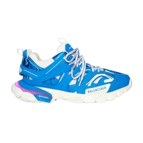 Balenciaga Track LED Sneaker in Blue and White - Stylish Lightweight Performance Shoes