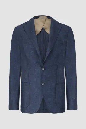 Barba Napoli Navy Long 2B Blazer