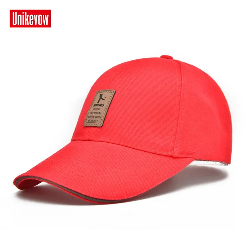 Baseball Cap Men's Adjustable Cap Casual leisure hats Solid Color