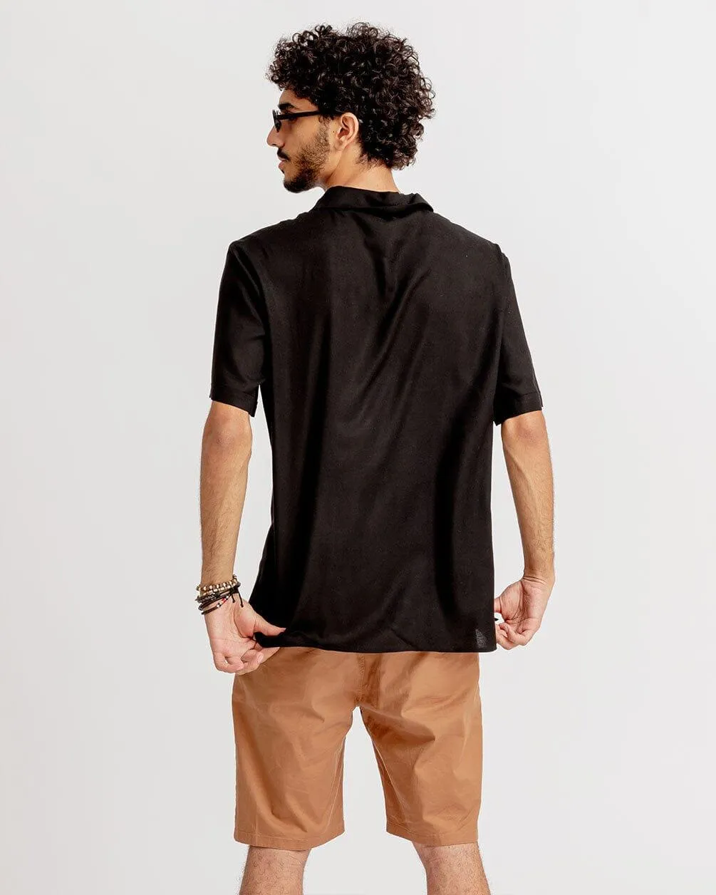 Black Short Sleeve Shirt