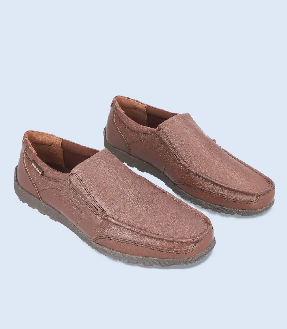 BM4310-BROWN-Men Loafers