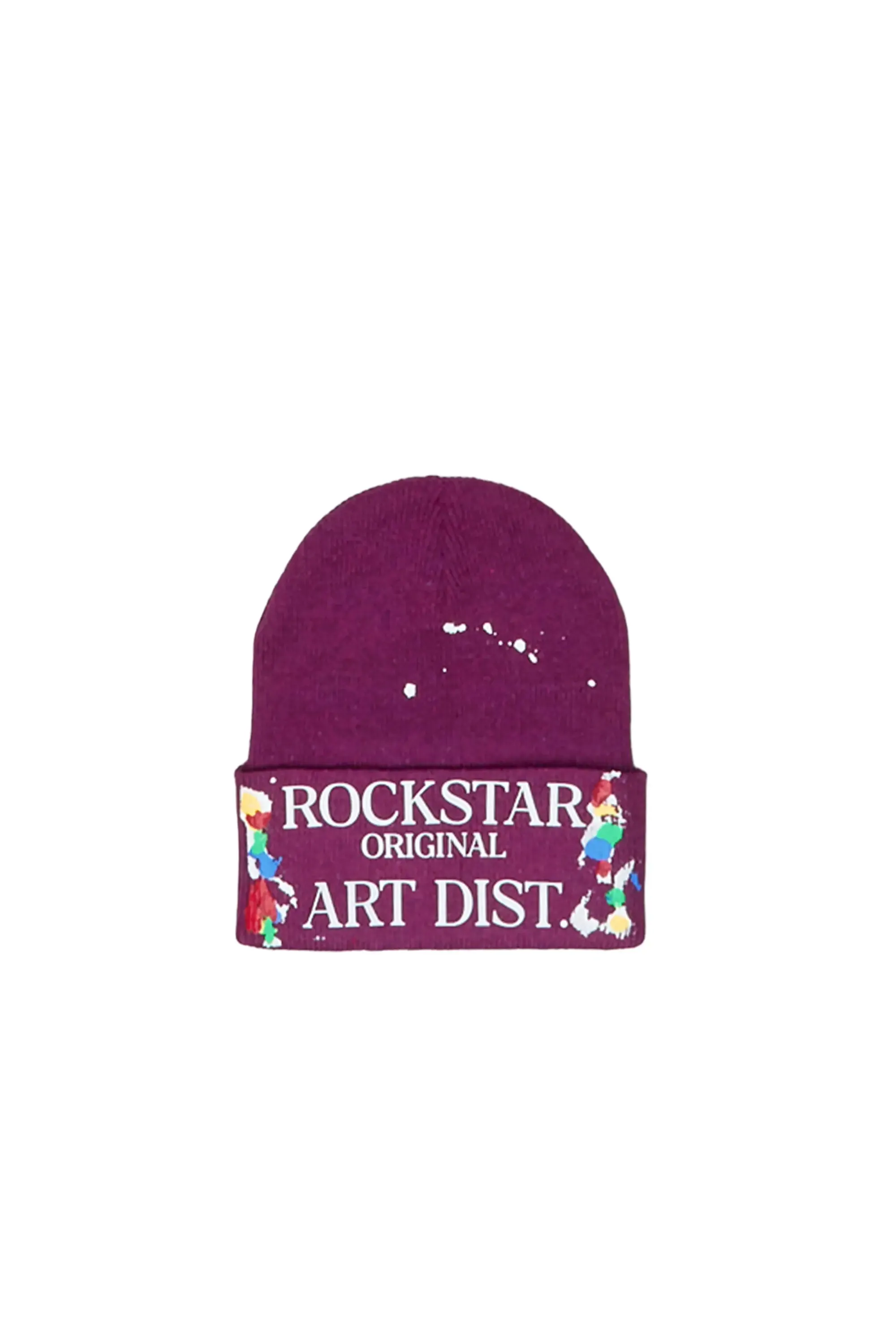 Boys Axelly Purple Graphic Beanie