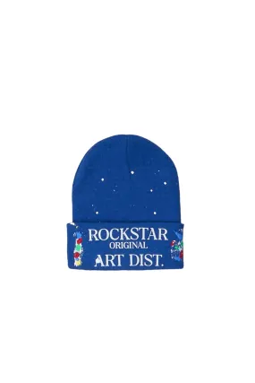 Boys Axelly Royal Graphic Beanie