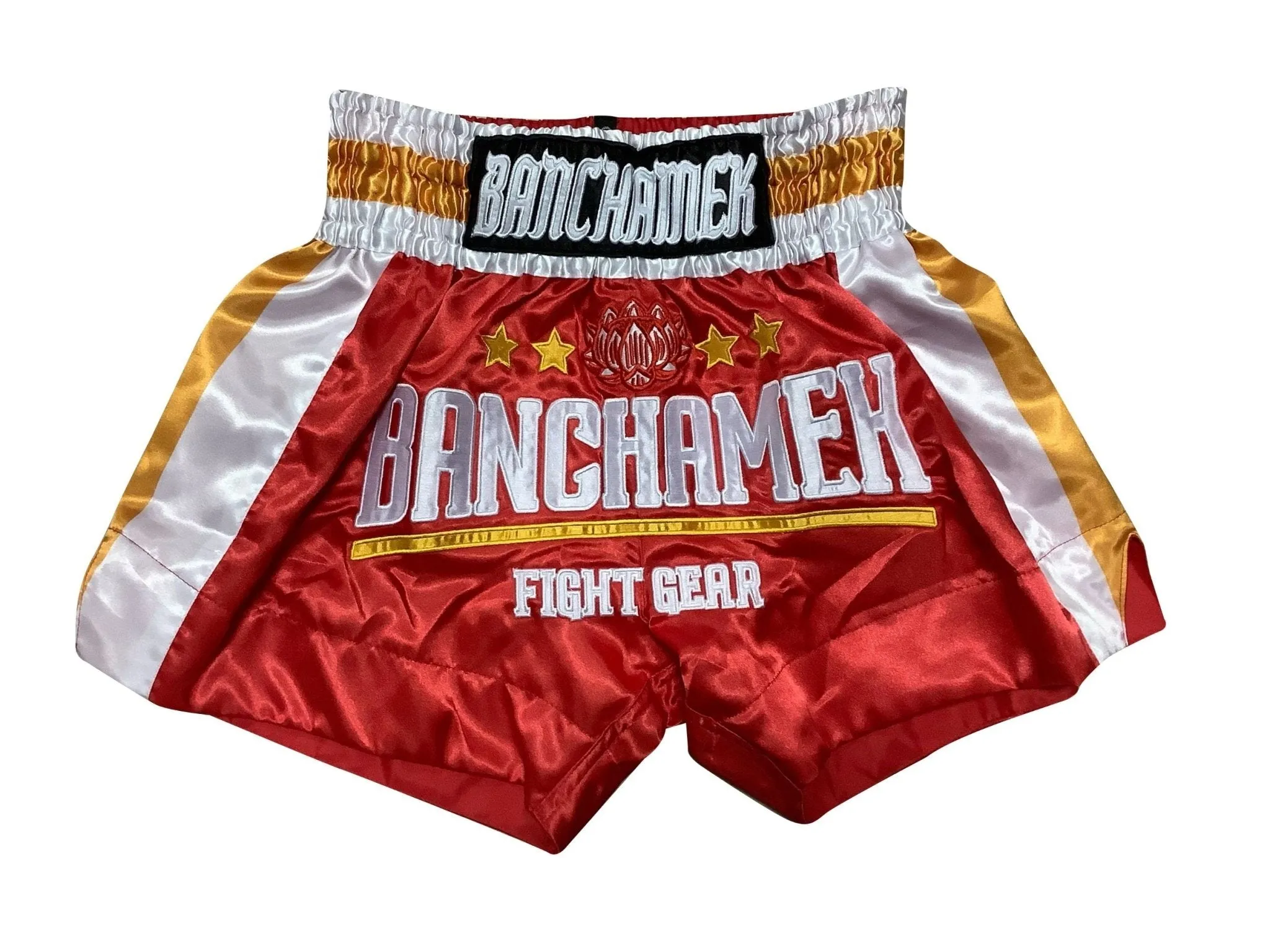 Buakaw Shorts BFG4-4 RED WHITE GOLD