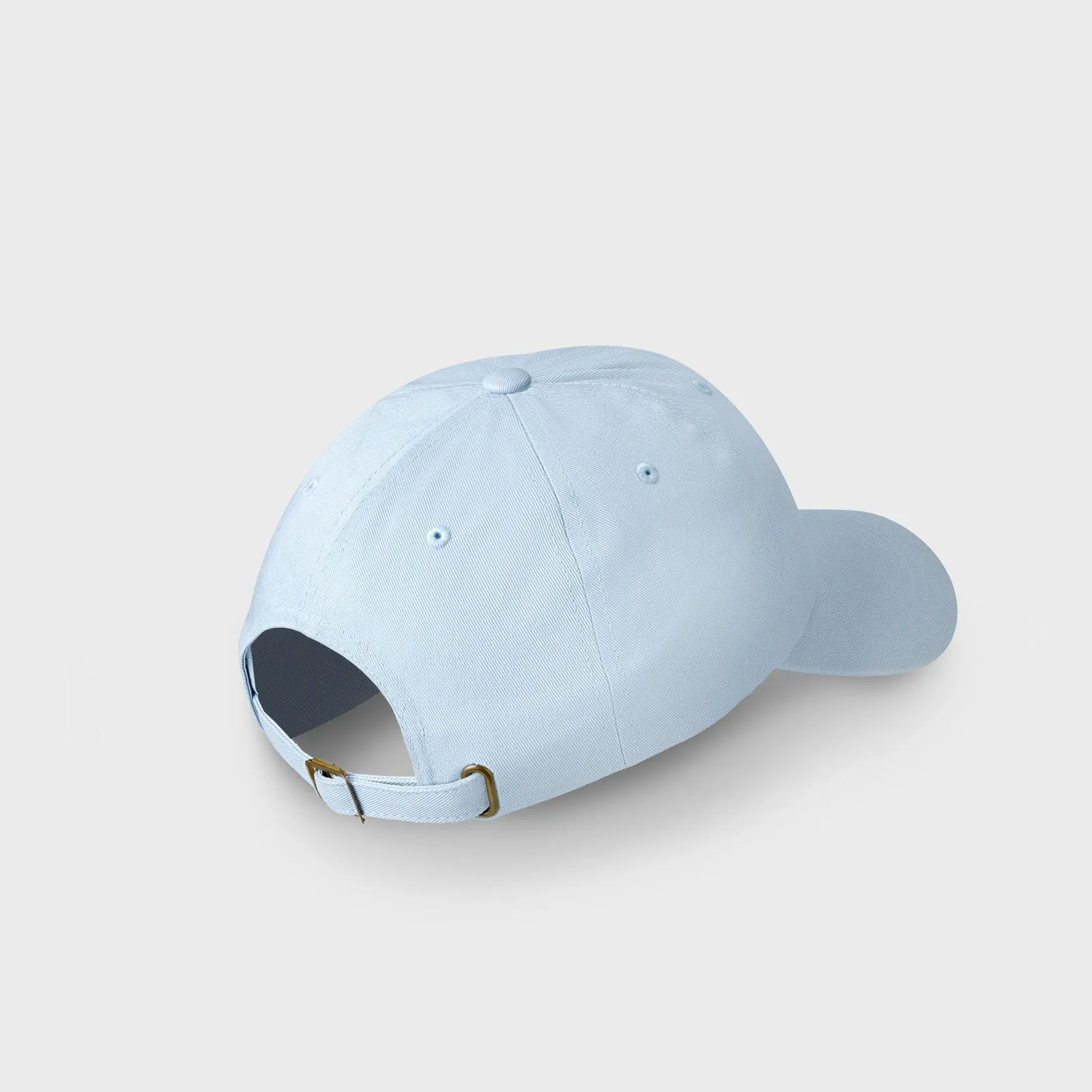 Cap Light Blue, Grey Logo