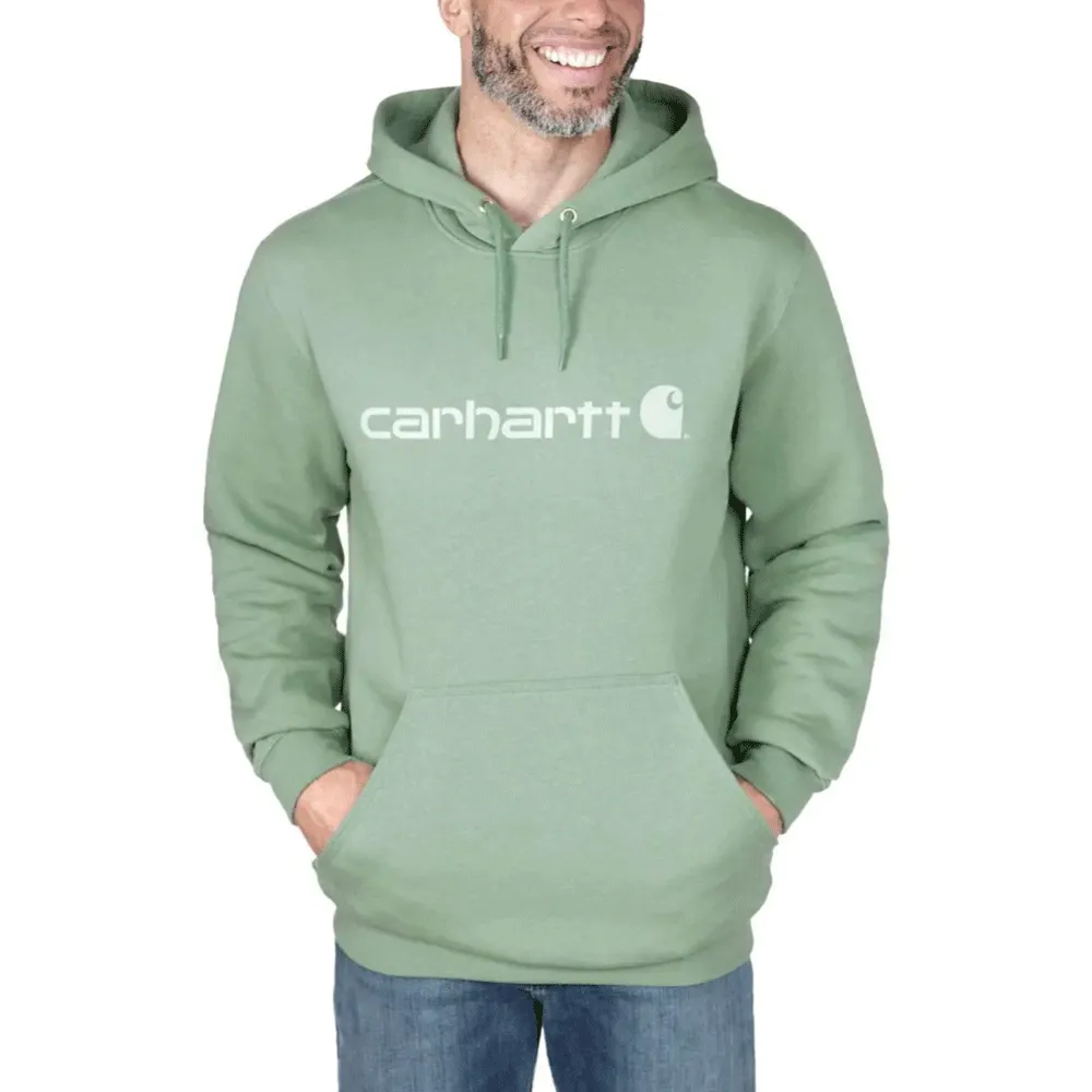 Carhartt 100074 Loose Fit Mid-Weight Logo Graphic Hoodie