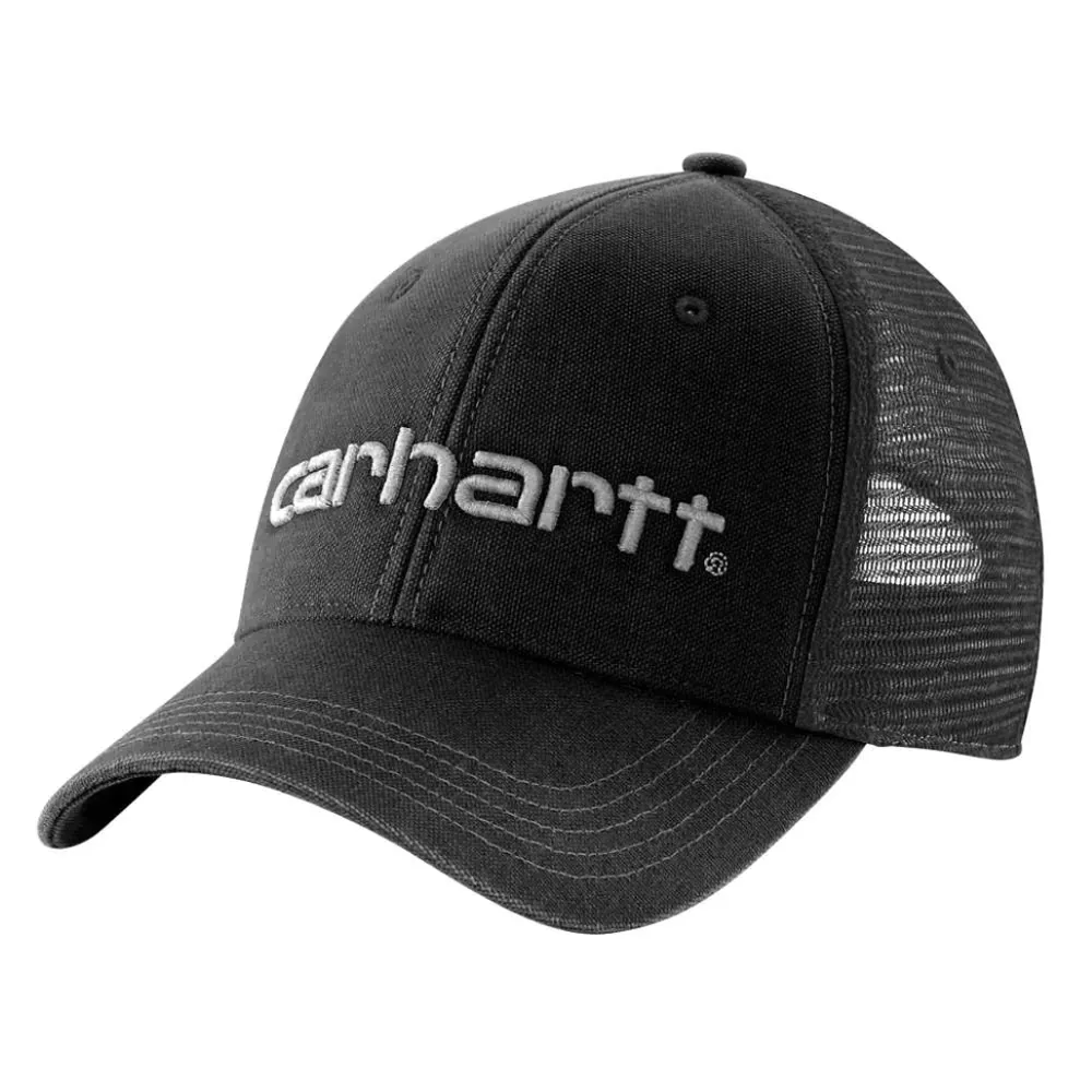 Carhartt 101195 Canvas Mesh Back Logo Graphic Cap