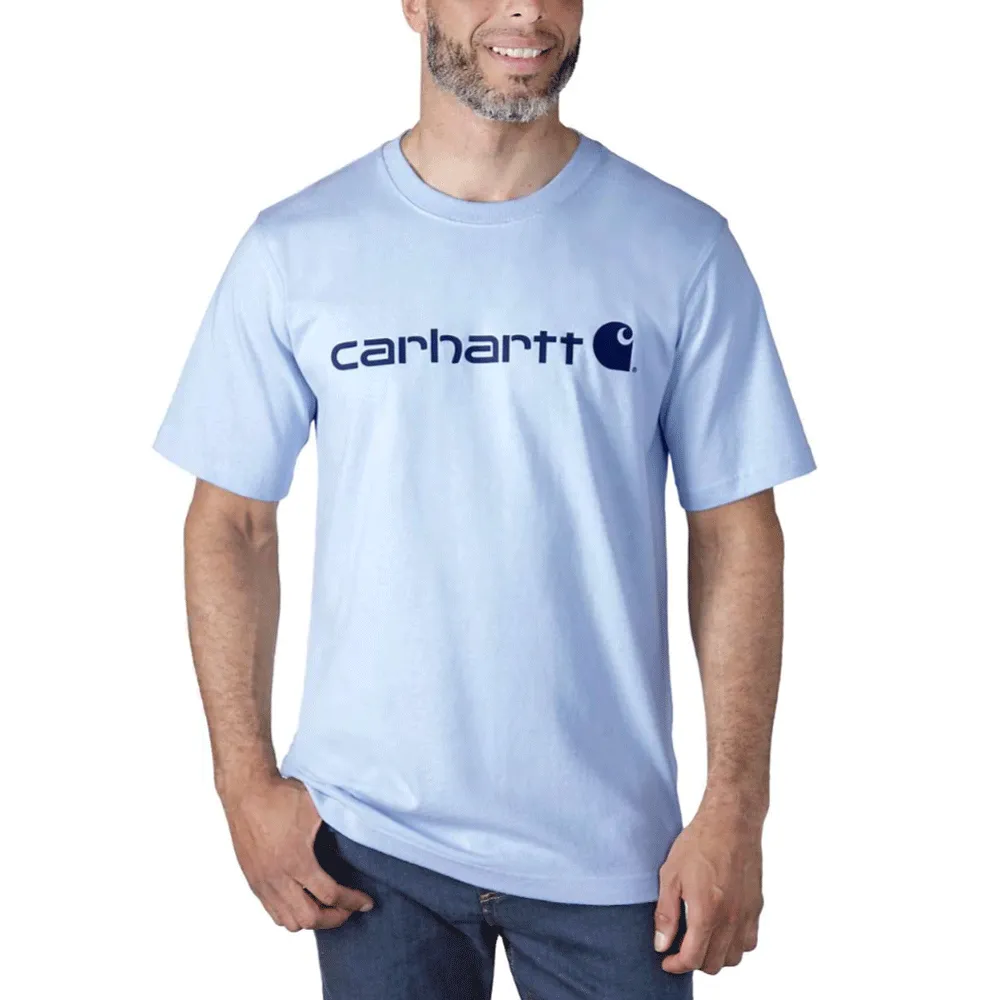 Carhartt 103361 Relaxed Fit Heavyweight Short Sleeve Logo Graphic T-Shirt