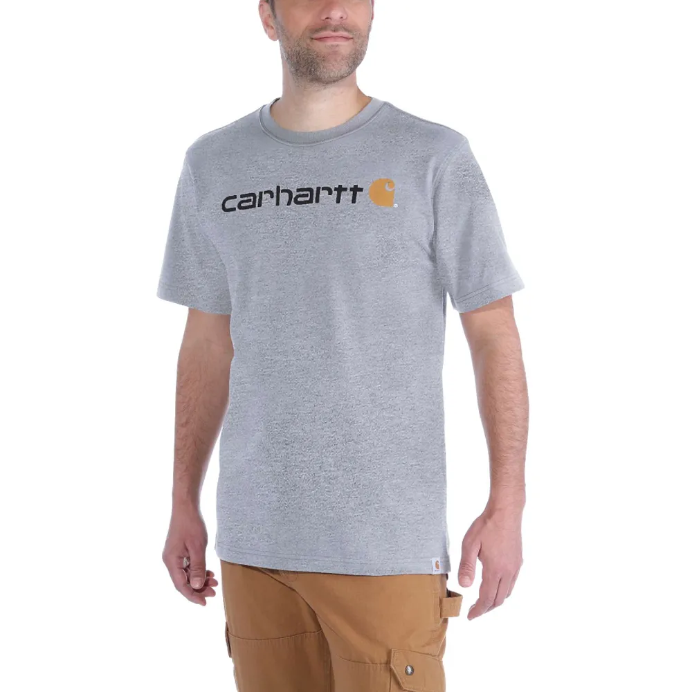 Carhartt 103361 Relaxed Fit Heavyweight Short Sleeve Logo Graphic T-Shirt