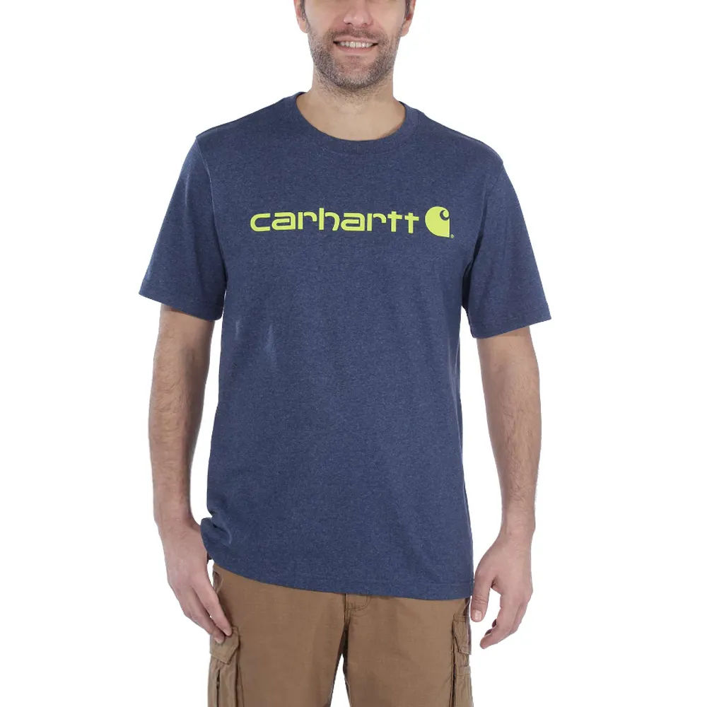 Carhartt 103361 Relaxed Fit Heavyweight Short Sleeve Logo Graphic T-Shirt