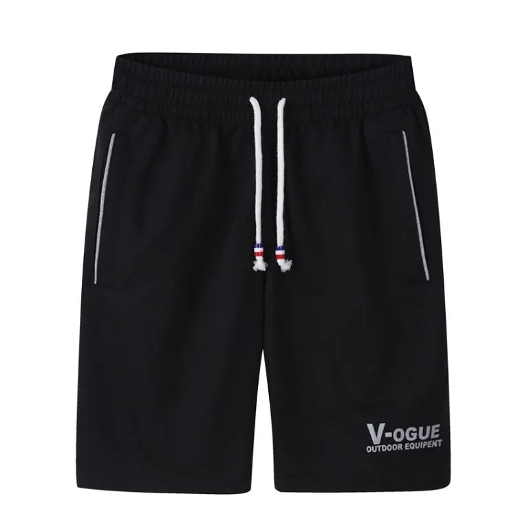 Casual Shorts Men Striped Men's Sportswear Short Sweatpants