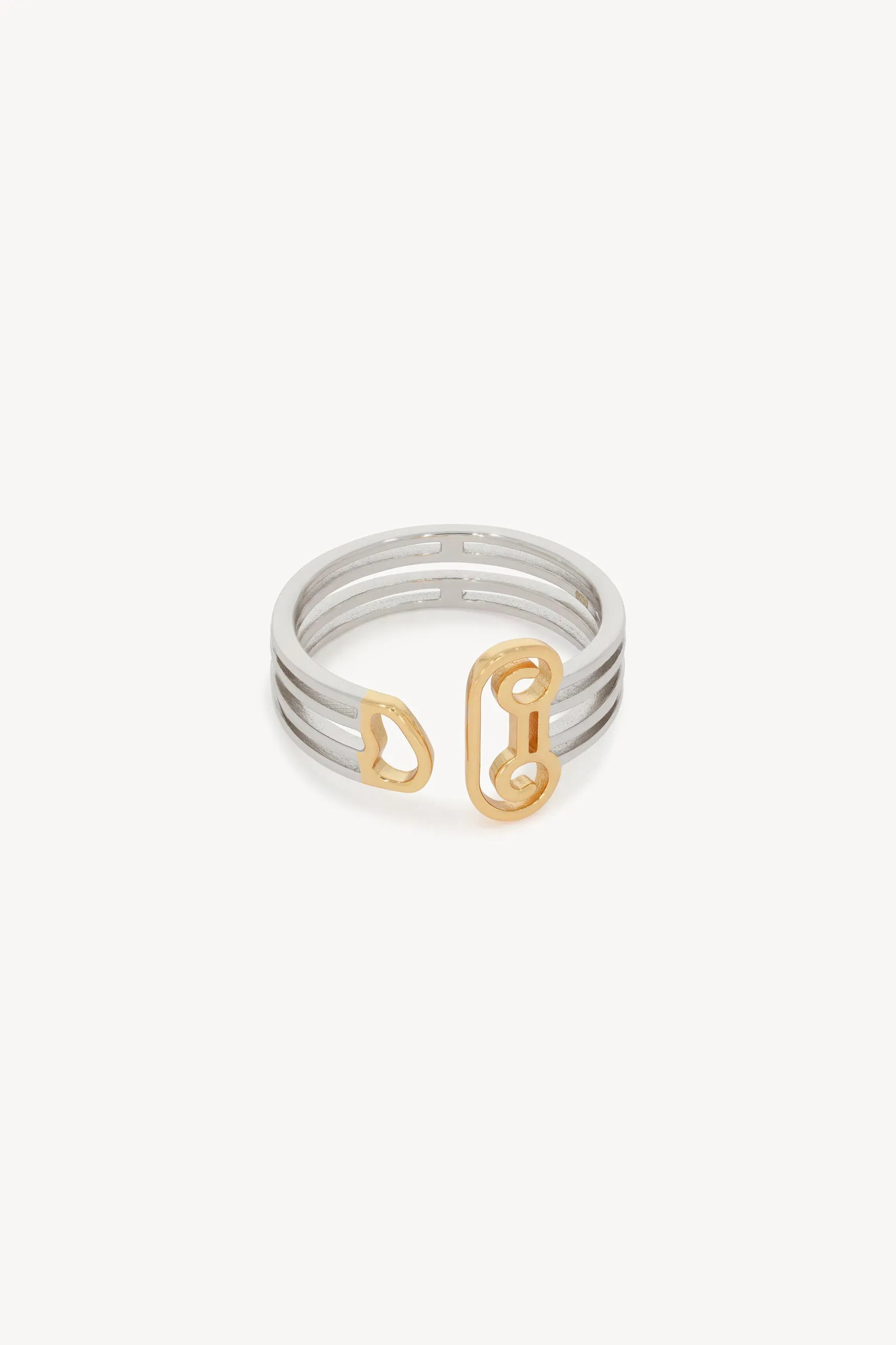 Column Ring - Silver / Gold