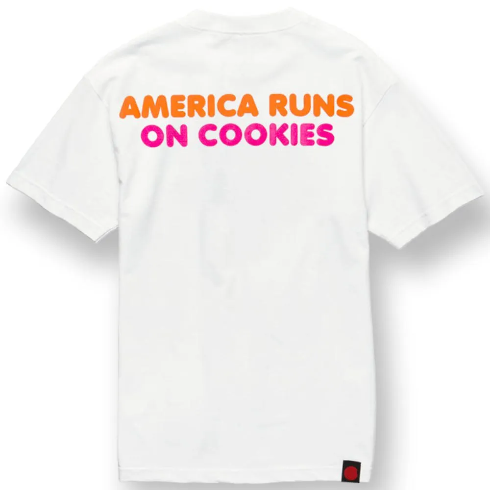 Cookies SF Men Americas Runs On Cookies Tee (White)